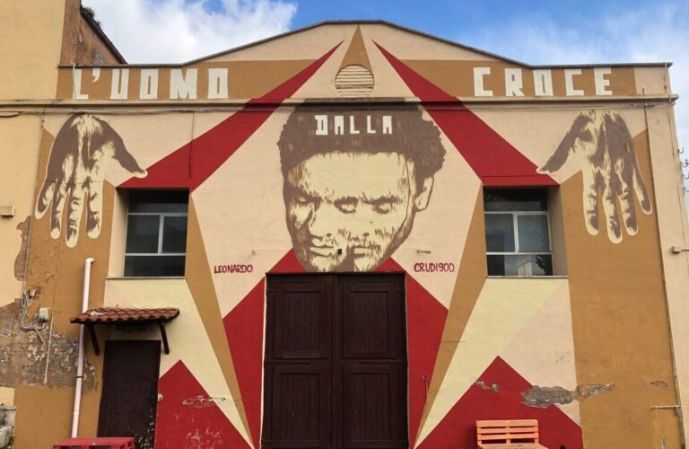 Panoramica dell'opera di Leonardo Crudi e Elia Novecento all'Istituto Rossellini di Roma