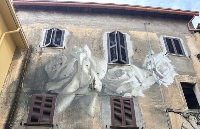 Panoramica dell'opera di Luis Gomez de Teran a Fiuggi