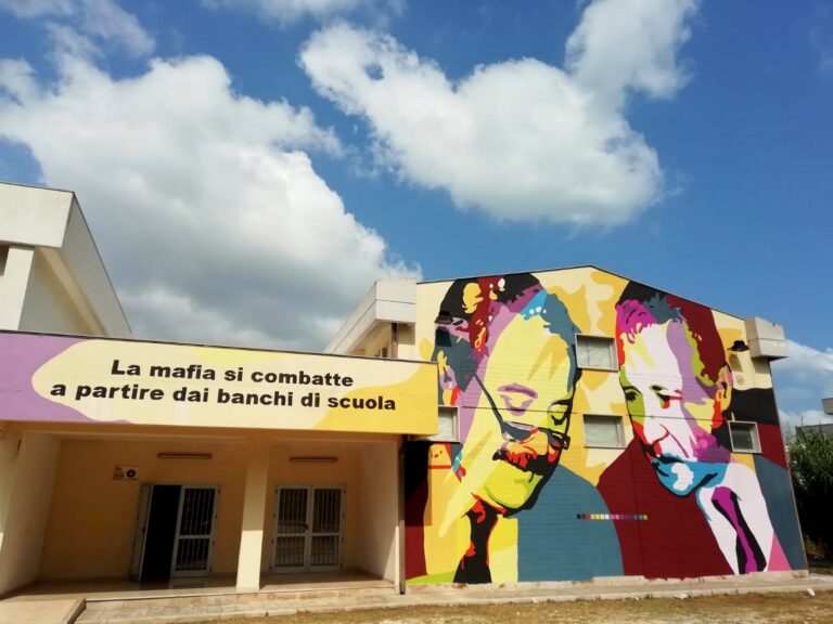 Opera dedicata a Falcone e Borsellino a Vieste